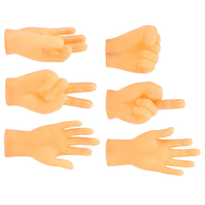 Soft Multi- Shape Small Hand Model Finger Cots for Cat Massage Finger Cots Set Finger Puppet