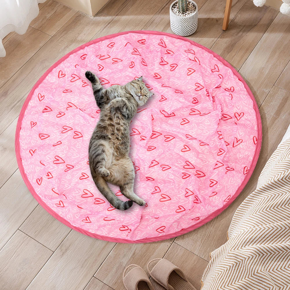 2 In 1 Simulated Cat Hunting Toy Creative Automatic Rolling Smart Ball Interactive Cat Chasing Toy for Cat Boredom Relief