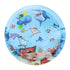 Water-Filled Pet Cooling Mat with Animal Design, Playful Interactive Cat & Dog Bed Pad, Non-Toxic Round Plastic Cool Pet Bed for All Seasons, Suitable for All Breeds