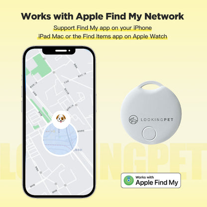 MFi Certified Key Finders & Trackers Item-Finder-Tag Work with Apple Find My (iOS only)